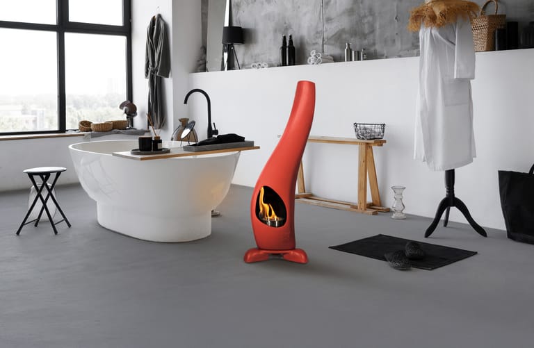 Biocamino Corneli in ambiente: in bagno
