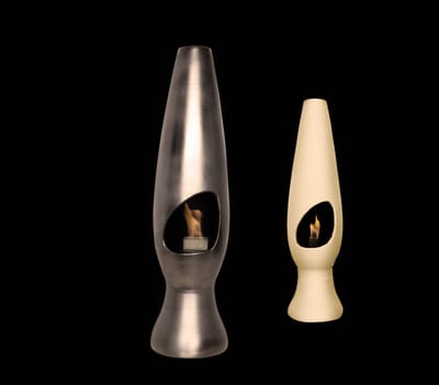 SILURETTO, biocamino di design Corneli Hot Design
