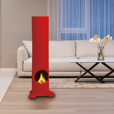CALANDRA (Base Circus esclusa), finitura Rosso Corallo Shiny