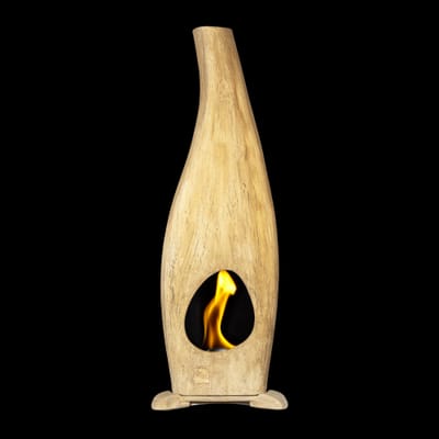 DINAMICA JUMBO (Base Charlotte esclusa), biocamino di design Corneli Hot Design