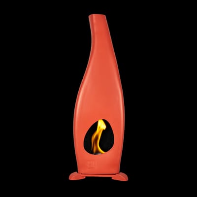 DINAMICA JUMBO (Base Charlotte esclusa), finitura Rosso Corallo Shiny